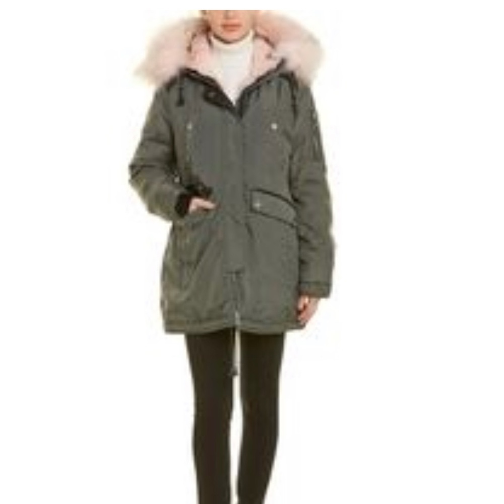 Nicole Benisti Fur Down Jacket